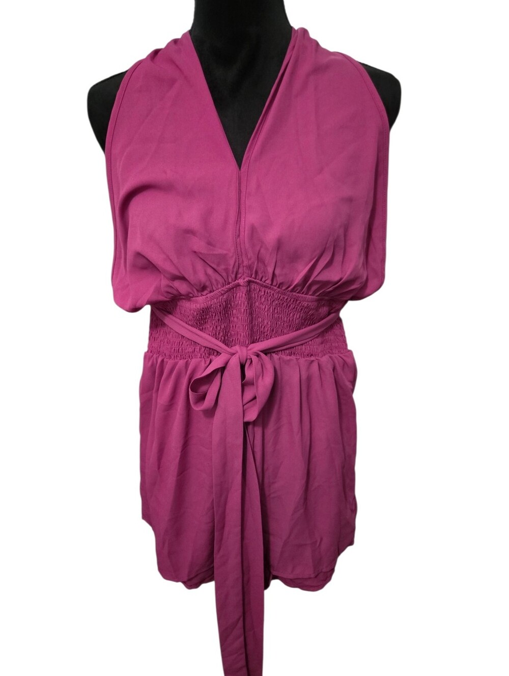 Jumpsuit burgundy